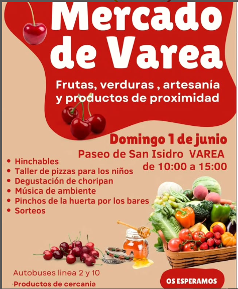 Mercado en Varea