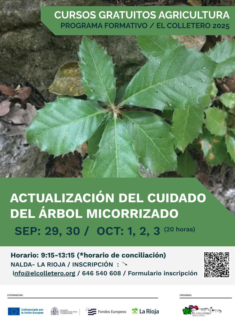 Curso: Actualización del cuidado del árbol micorizado